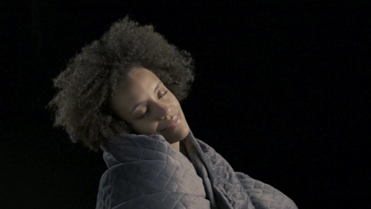 Gravity Blanket Commercial Still