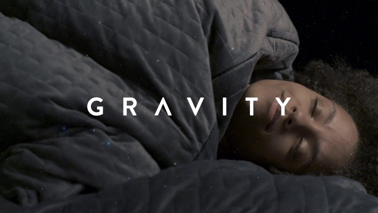 Gravity Blanket Commercial Still