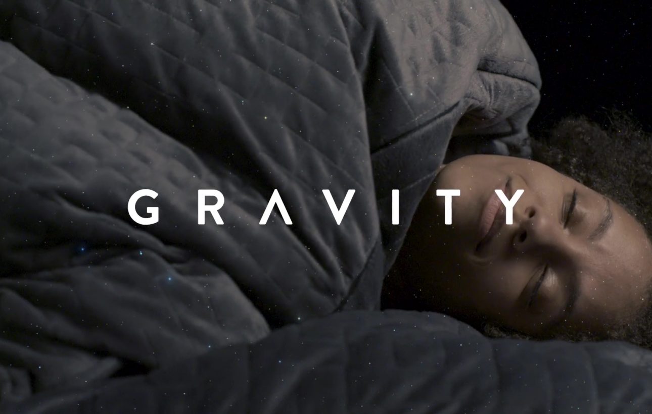 Gravity Blanket Commercial Still